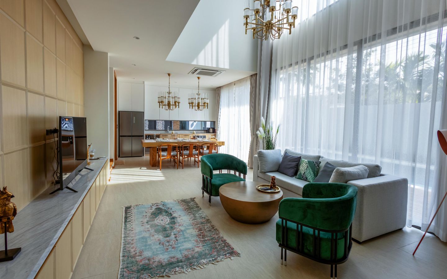 Interior view of 3 Bedroom Private Resale Pool Villa at The Teak Phase 1