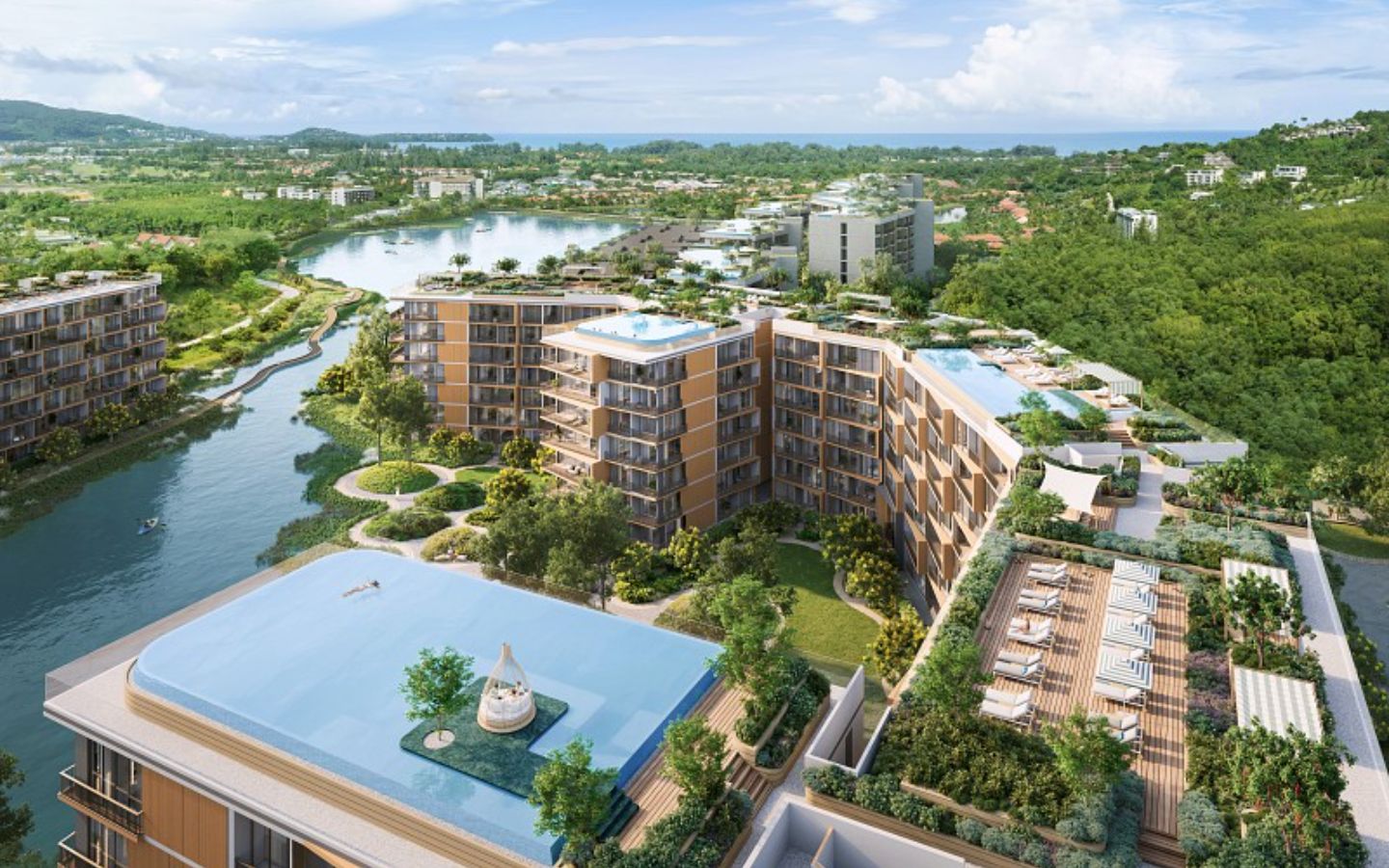 1 Bedroom Condominium for Sale at Laguna Skypark Elara, Phuket
