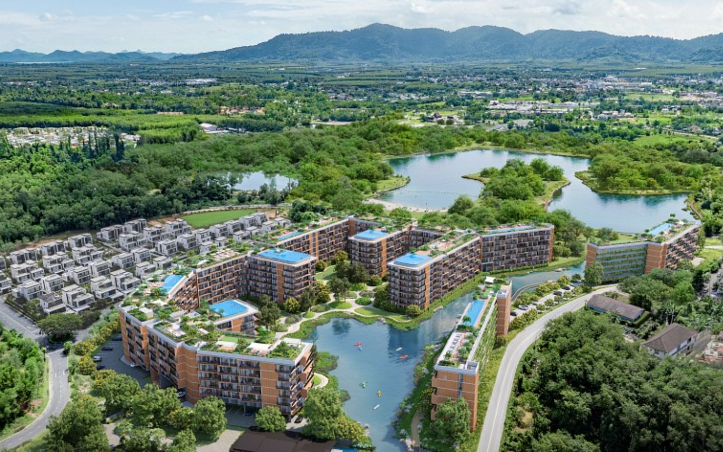Interior view of 3 Bedroom Condo for Sale at Laguna Skypark Elara, Phuket
