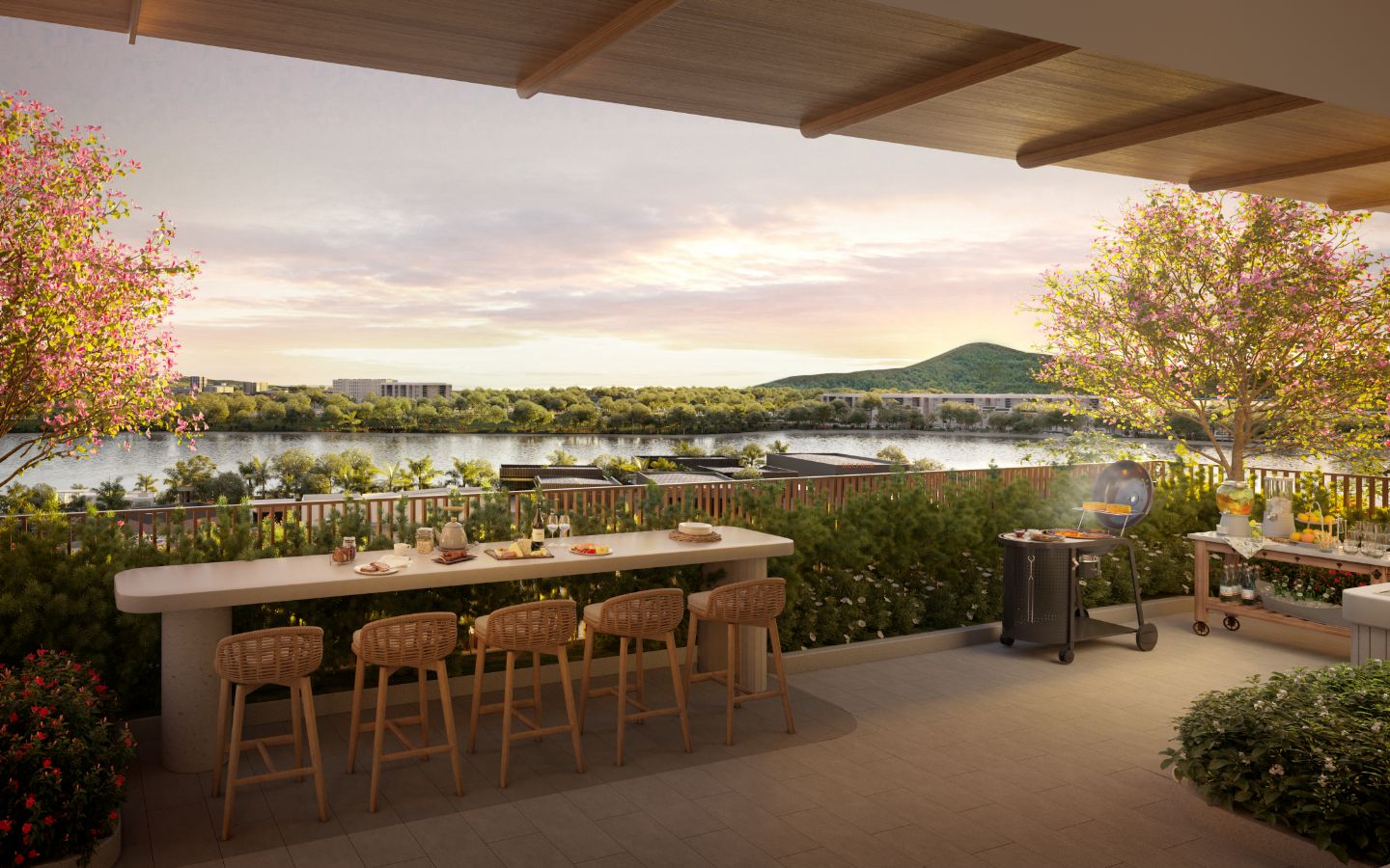 Interior view of Larger 1 Bedroom Condo for Sale at Canvas, Phuket - 3km from Bangtao Beach