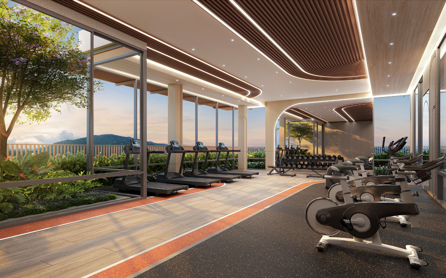 Interior view of Larger 1 Bedroom Condo for Sale at Canvas, Phuket - 3km from Bangtao Beach