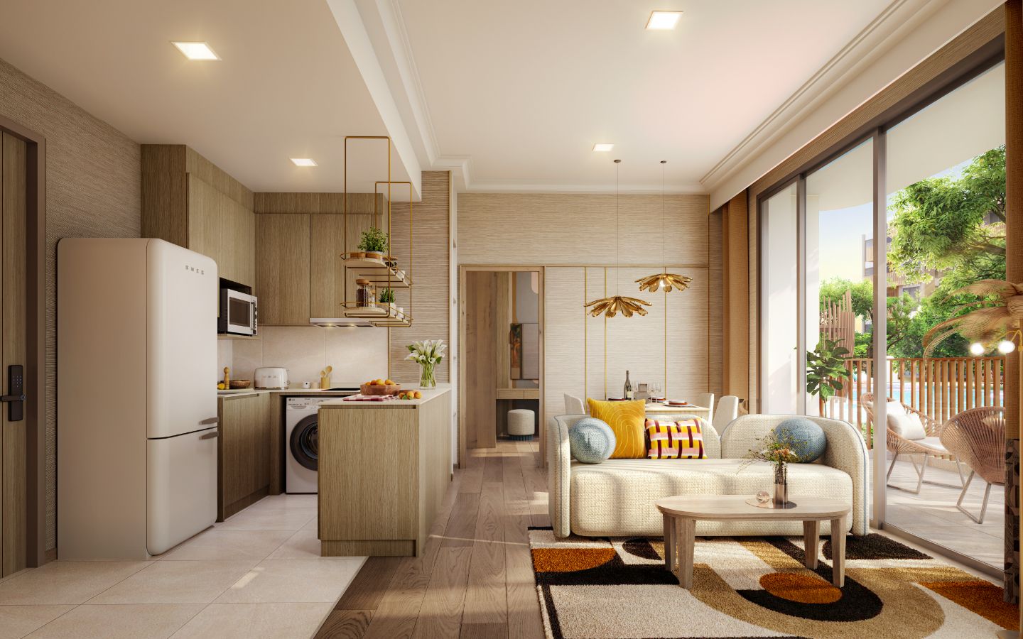 Standard 2 Bedroom Apartment for Sale at Canvas, Phuket - 3km from Bangtao Beach