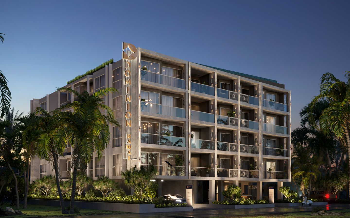 Interior view of Large 1 Bedroom Apartment for Sale at Dominion Condo, Rawai