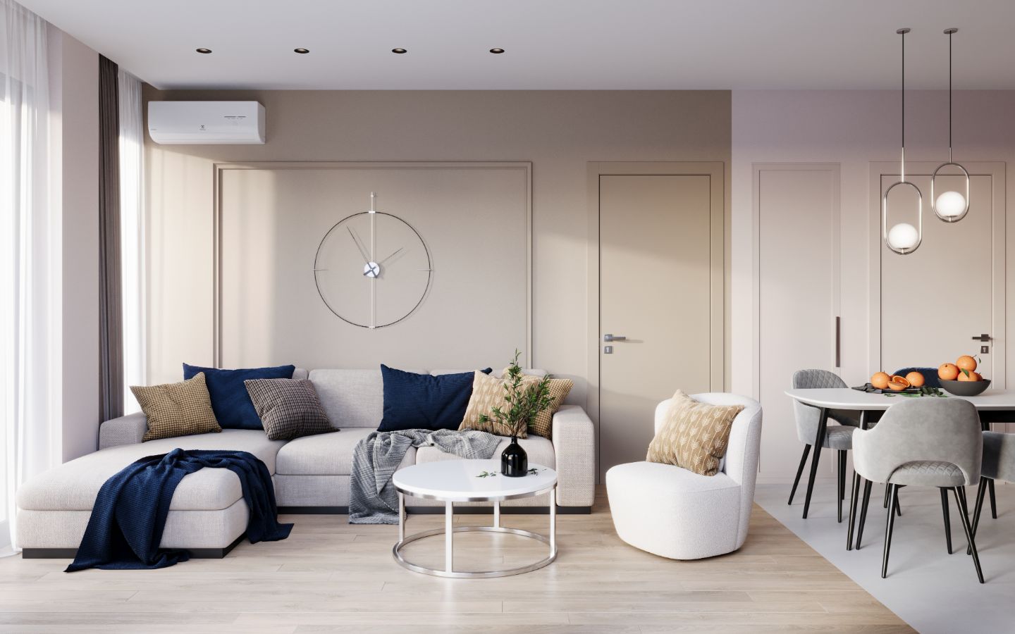 Interior view of Large 1 Bedroom Apartment for Sale at Dominion Condo, Rawai