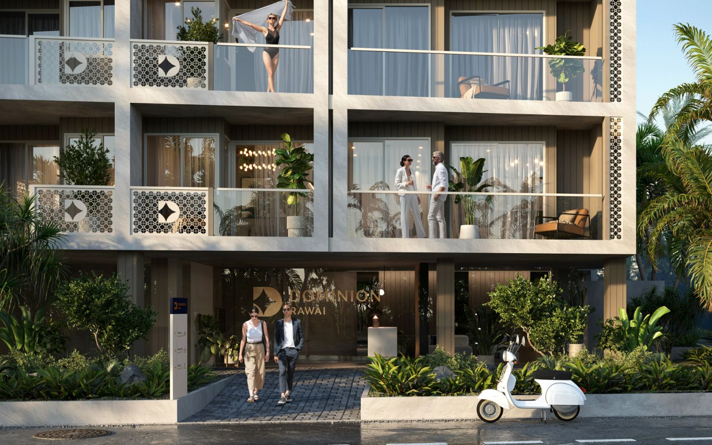 Interior view of Large 2 Bedroom Apartment for Sale at Dominion Condo, Rawai