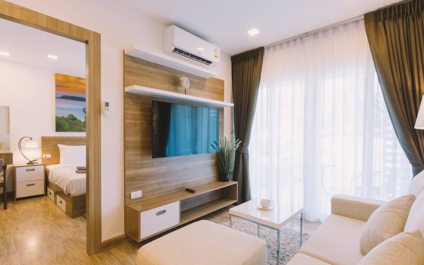 Exterior view of Ready to Move in Resale Unit at Calypso Condo, Naiharn Beach