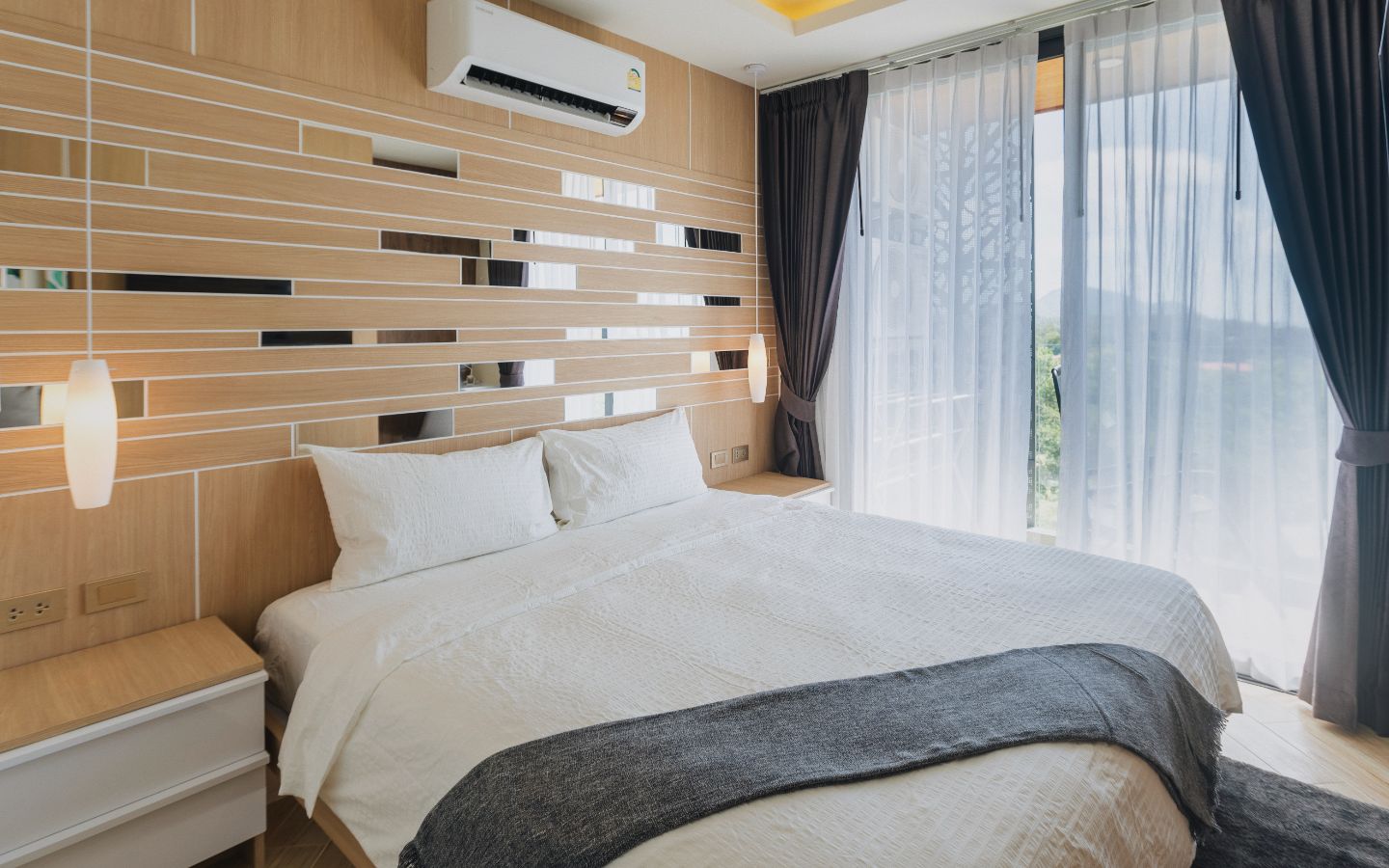 Interior view of 2 Bedroom Forest View Resale Condo at Calypso Garden Residences, Rawai