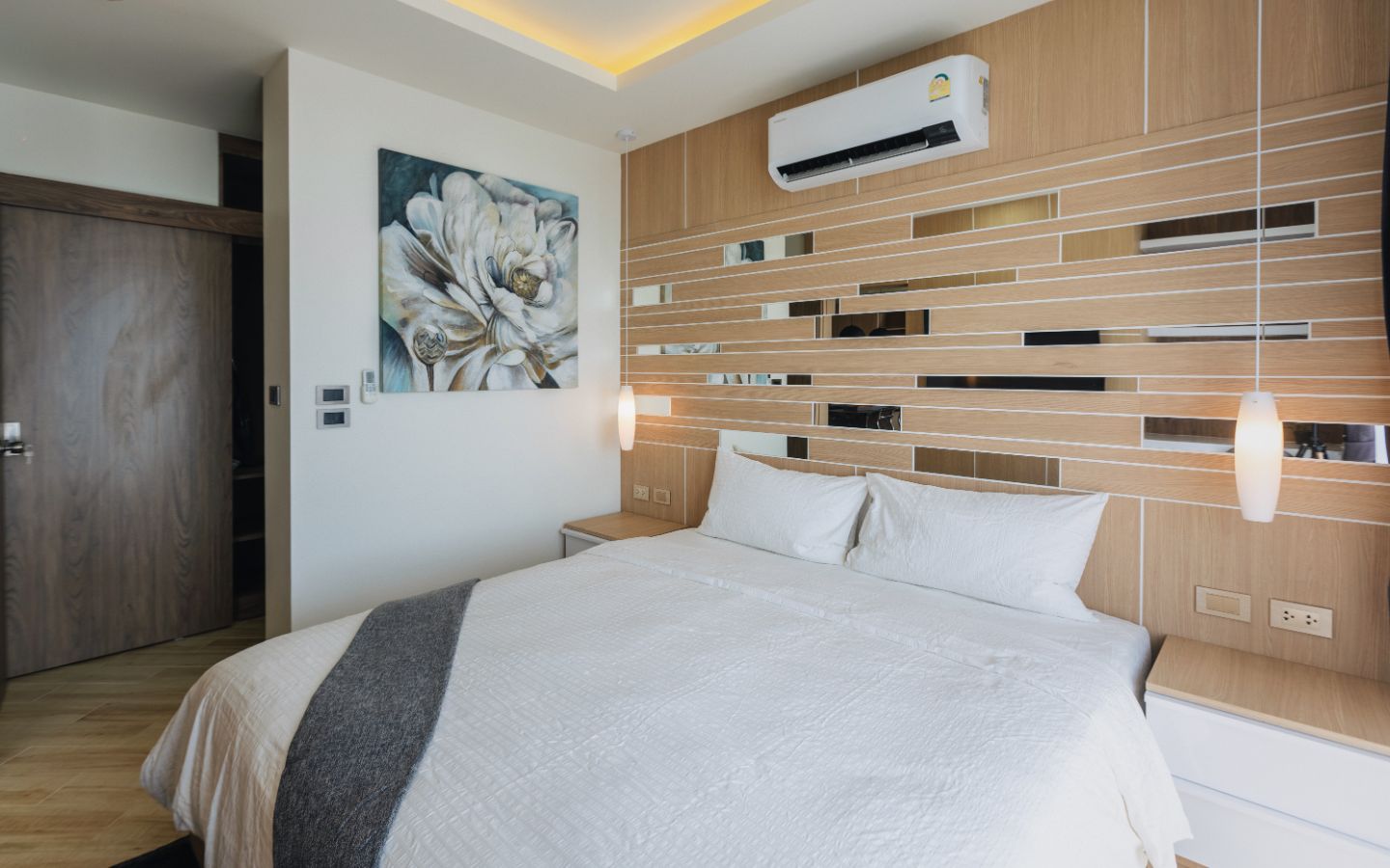 Interior view of 2 Bedroom Forest View Resale Condo at Calypso Garden Residences, Rawai