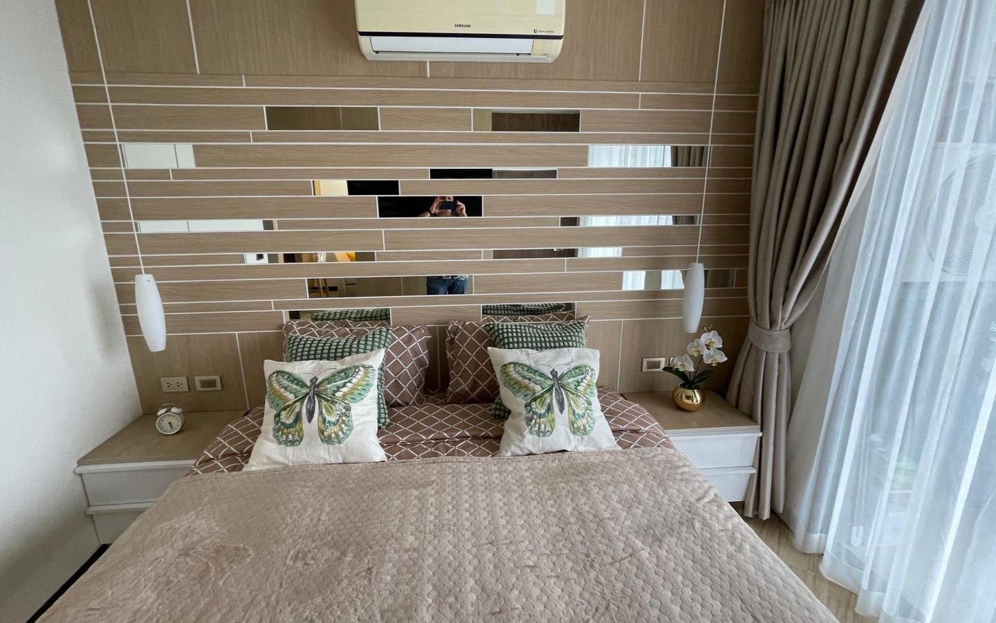 Interior view of 2 Bedroom Forest View Resale Condo at Calypso Garden Residences, Rawai