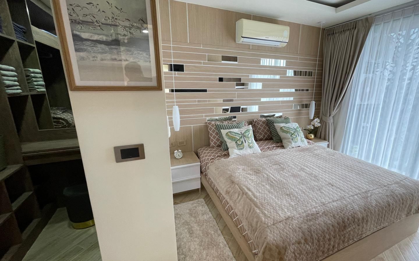 Interior view of 2 Bedroom Forest View Resale Condo at Calypso Garden Residences, Rawai