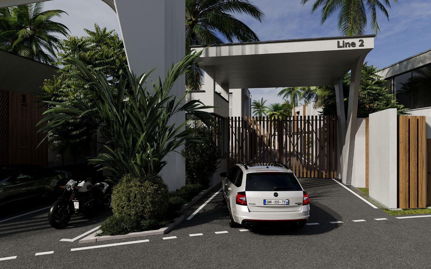 Interior view of 3 Bedroom Modern Brand New Villas for Sale at AG Club Villas, Phuket