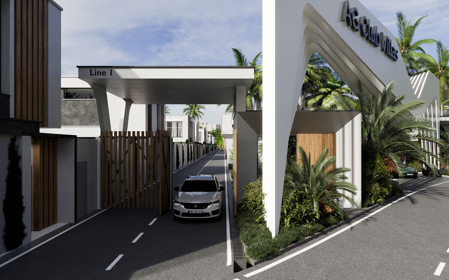 Interior view of 3 Bedroom Modern Brand New Villas for Sale at AG Club Villas, Phuket