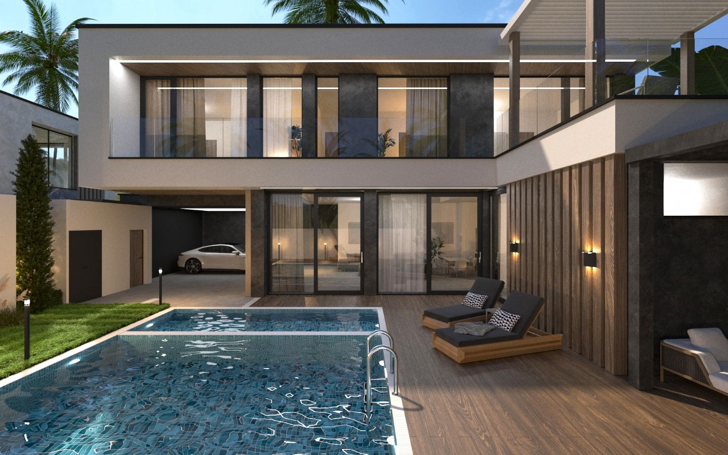 Interior view of 3 Bedroom Modern Brand New Villas for Sale at AG Club Villas, Phuket