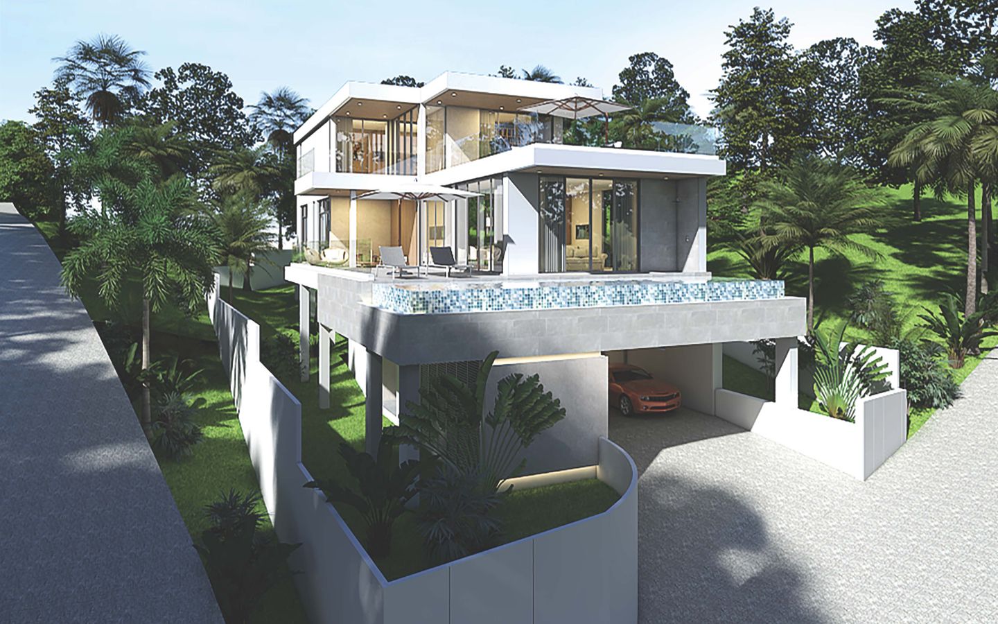 4 Bedroom Alisha Sea View Pool Villa for Sale in Koh Keaw