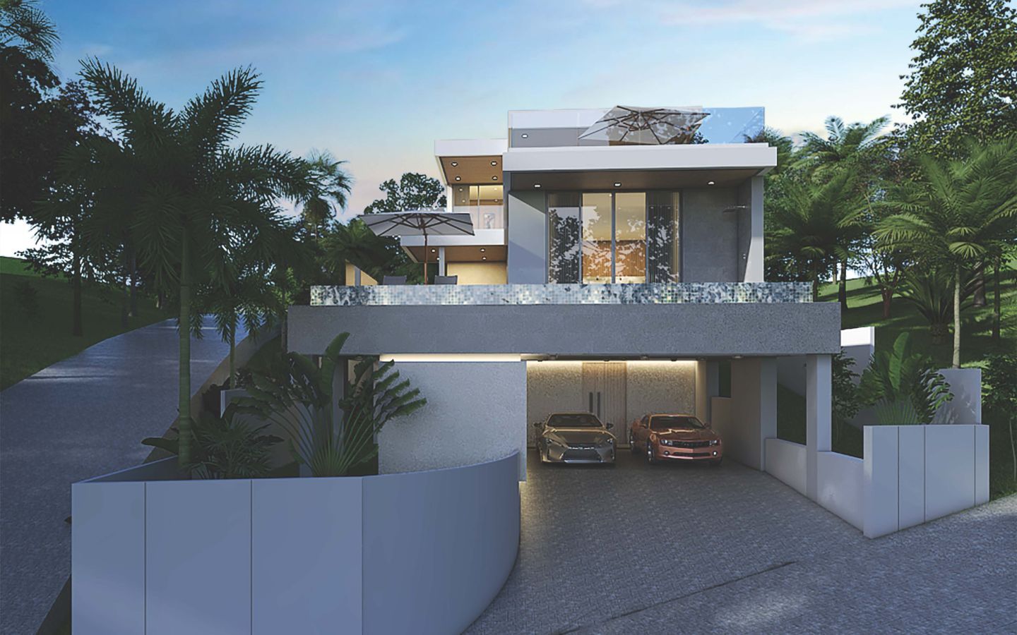 5 Bedroom Alisha Seaview Private Pool Villa for Sale in Koh Keaw