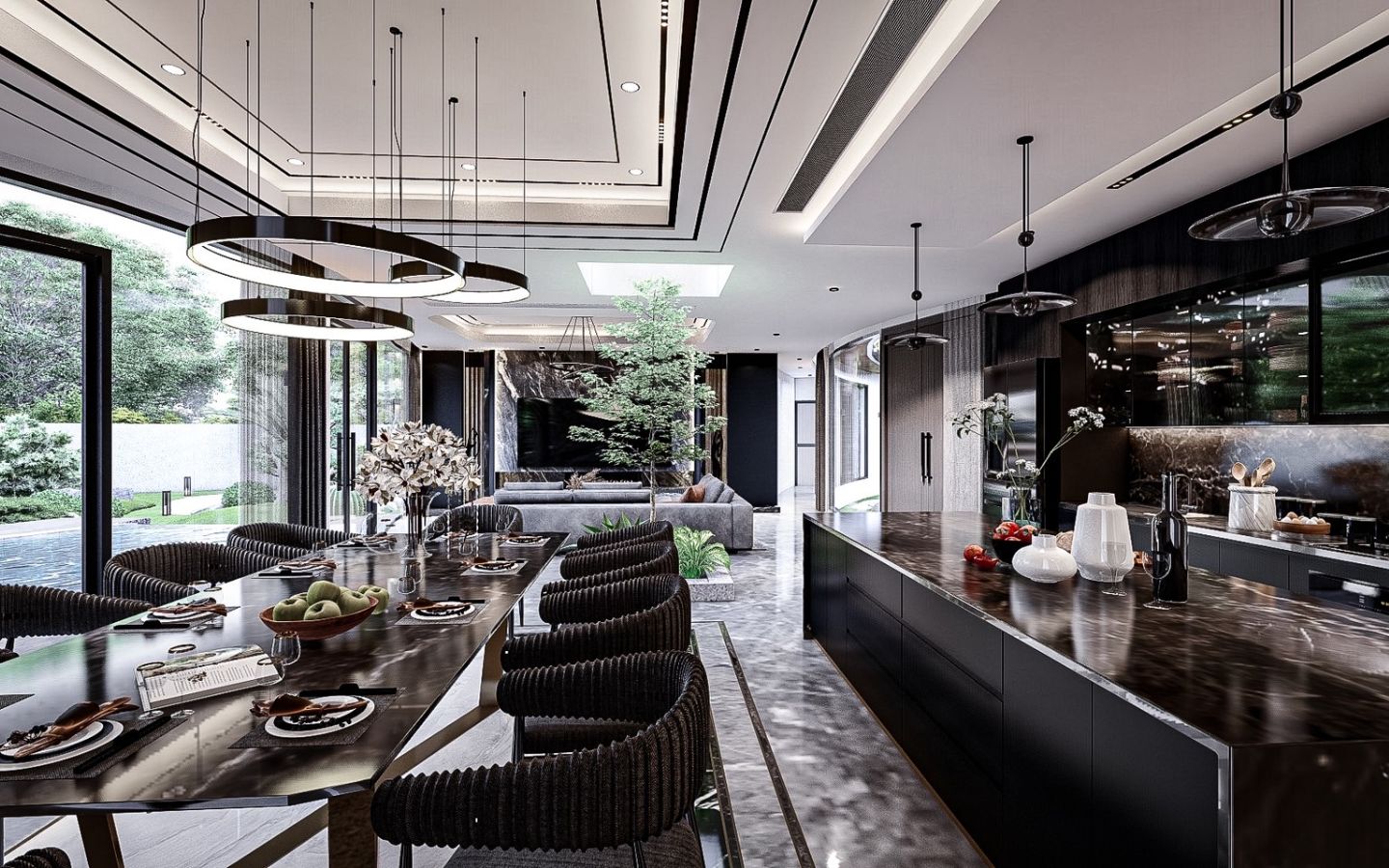 Interior view of 4 Bedroom Customizable Alisha Grand Villas with Large Land Plot