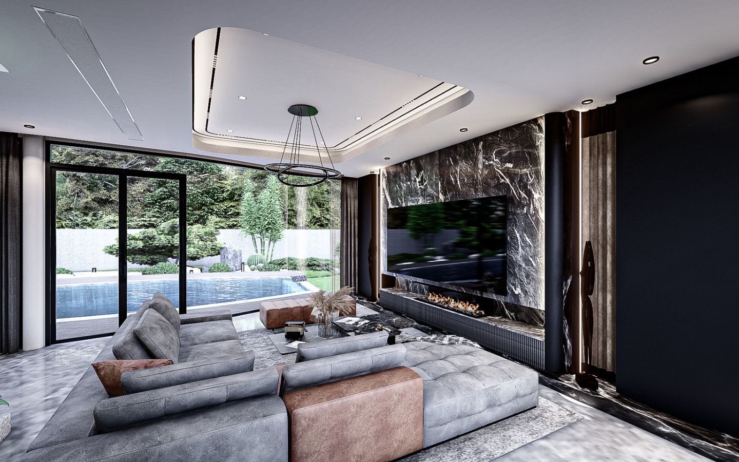 Interior view of 4 Bedroom Customizable Alisha Grand Villas with Large Land Plot