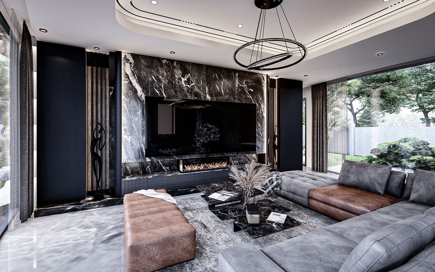 Interior view of 4 Bedroom Customizable Alisha Grand Villas with Large Land Plot
