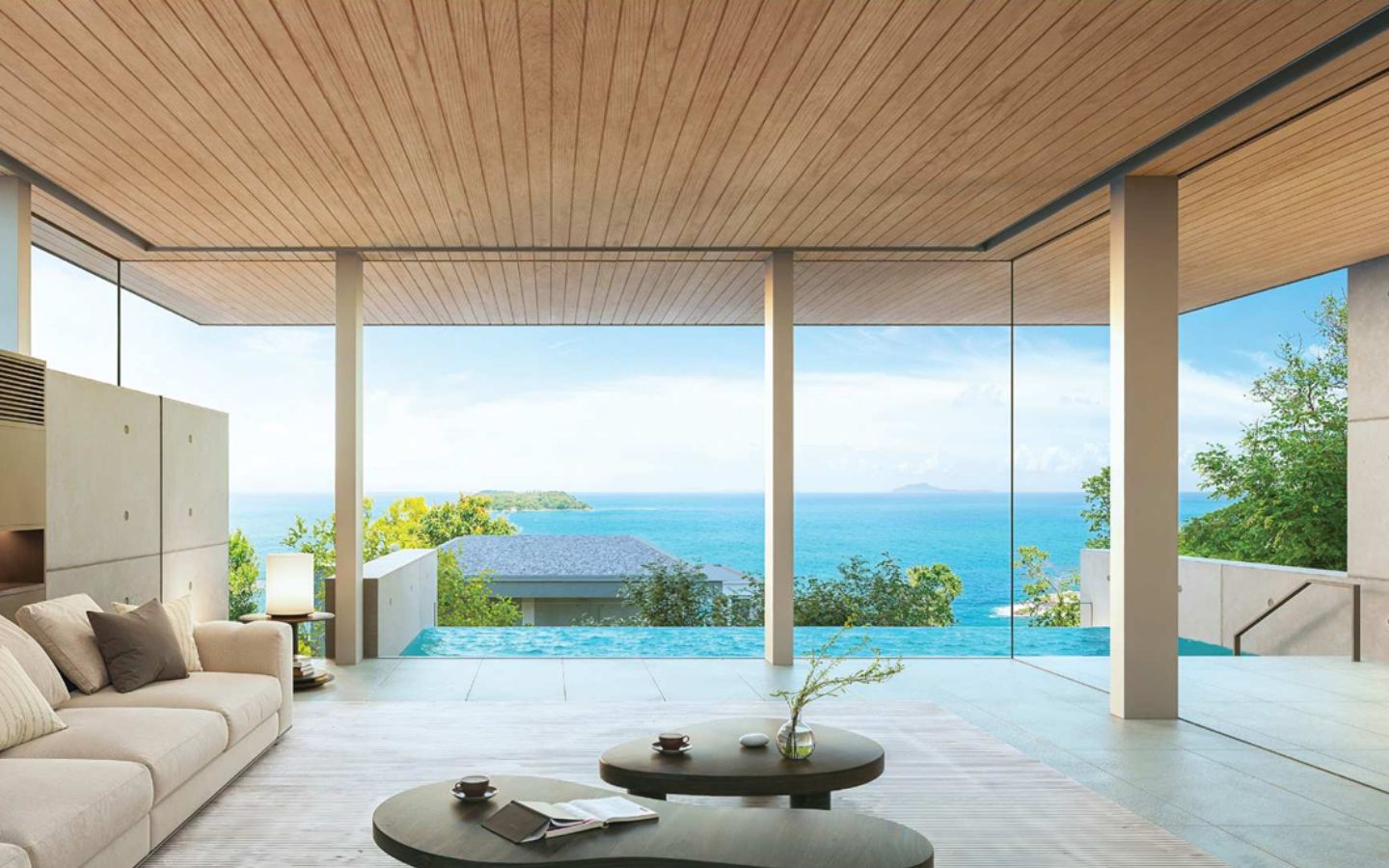 Luxury Beachfront 4 Storey Sea Theatre Villa in Phuket - Amethyst