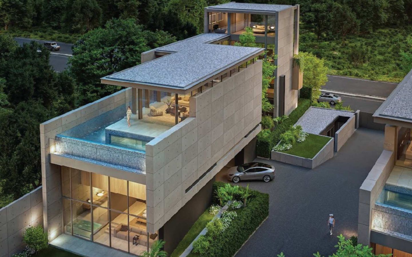 Exterior view of Absolutely Stunning Oceanfront Pool Villa Sea Theatre - Sapphire