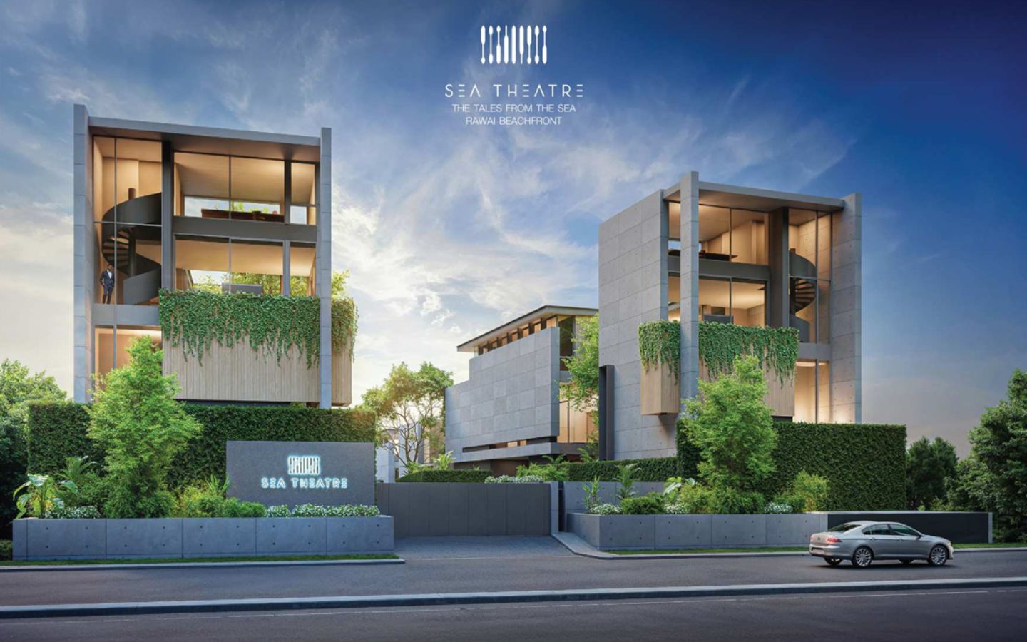 Exterior view of Absolutely Stunning Oceanfront Pool Villa Sea Theatre - Sapphire