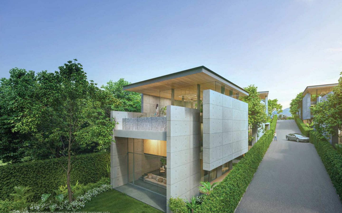 Exterior view of Absolutely Stunning Oceanfront Pool Villa Sea Theatre - Sapphire