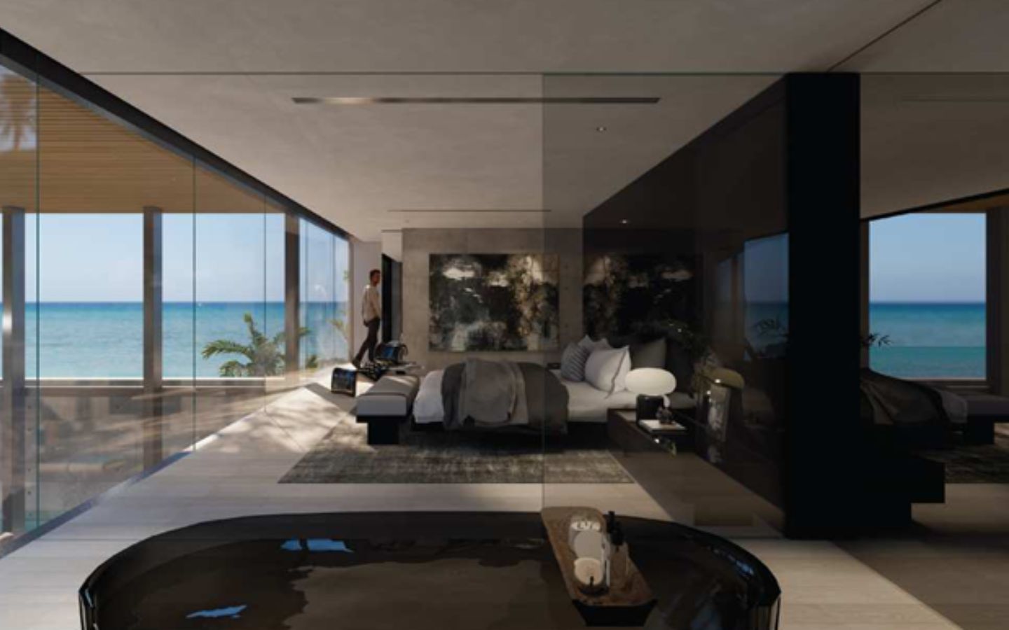 Exterior view of Absolutely Stunning Oceanfront Pool Villa Sea Theatre - Sapphire