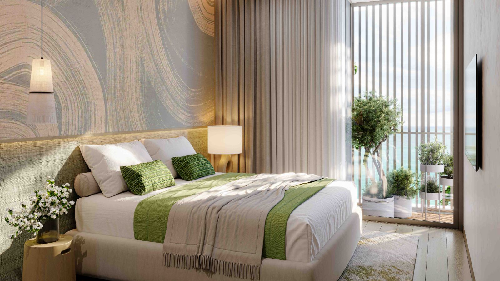 Interior view of 2 Bedroom Apartment for Sale at Laguna Lakeside Residences Phase 2