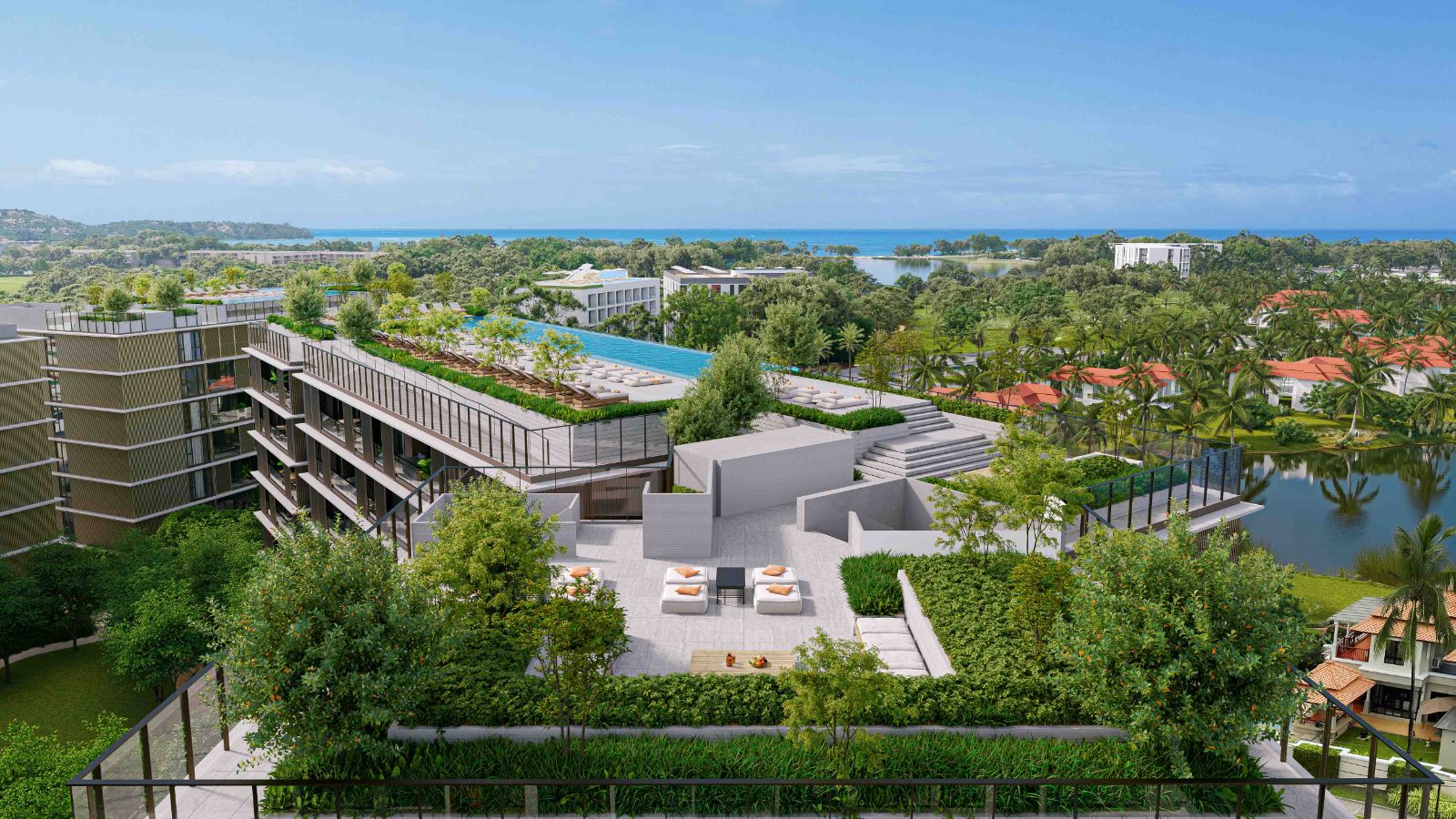 Interior view of 3 Bedroom Apartment for Sale at Laguna Lakeside Residences Phase 2