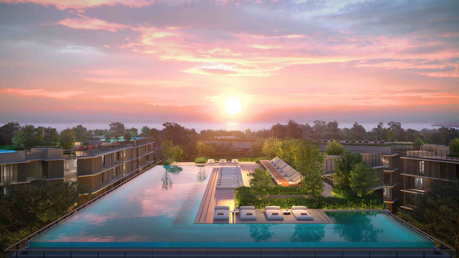 Interior view of 3 Bedroom Apartment for Sale at Laguna Lakeside Residences Phase 2