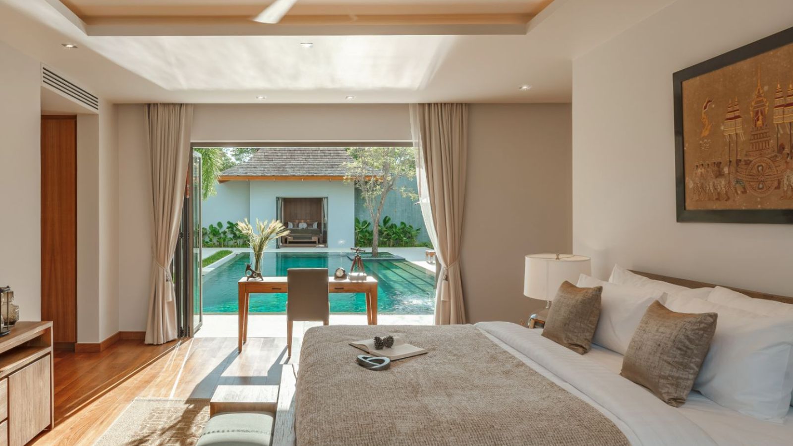 Interior view of 3 Bedroom Private Pool Villa for Sale at Anchan Sunscape Type 3A-1