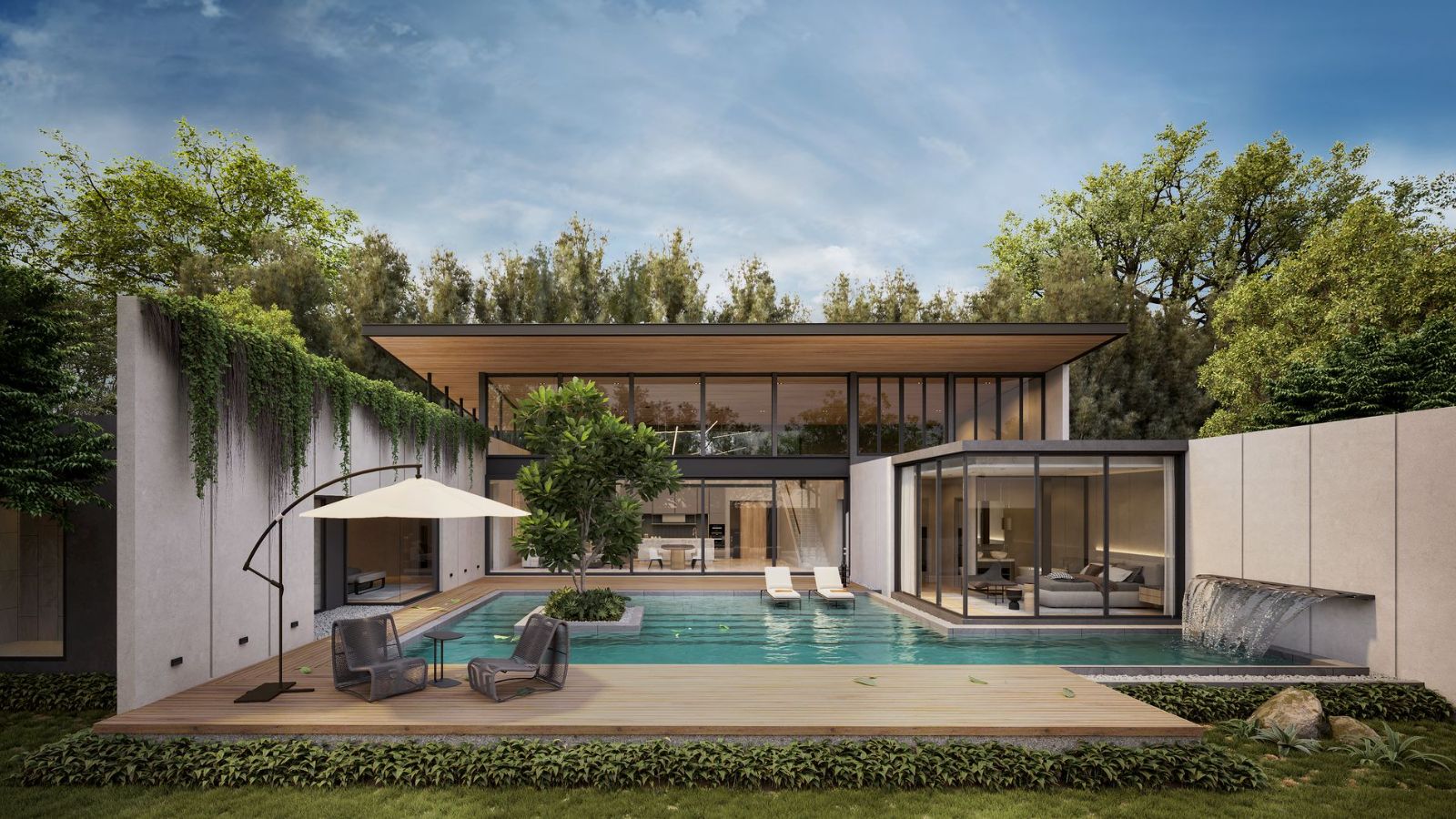 3 Bedroom Pearl Type Luxurious Poetry Villas Walking Distance to Bangtao Beach