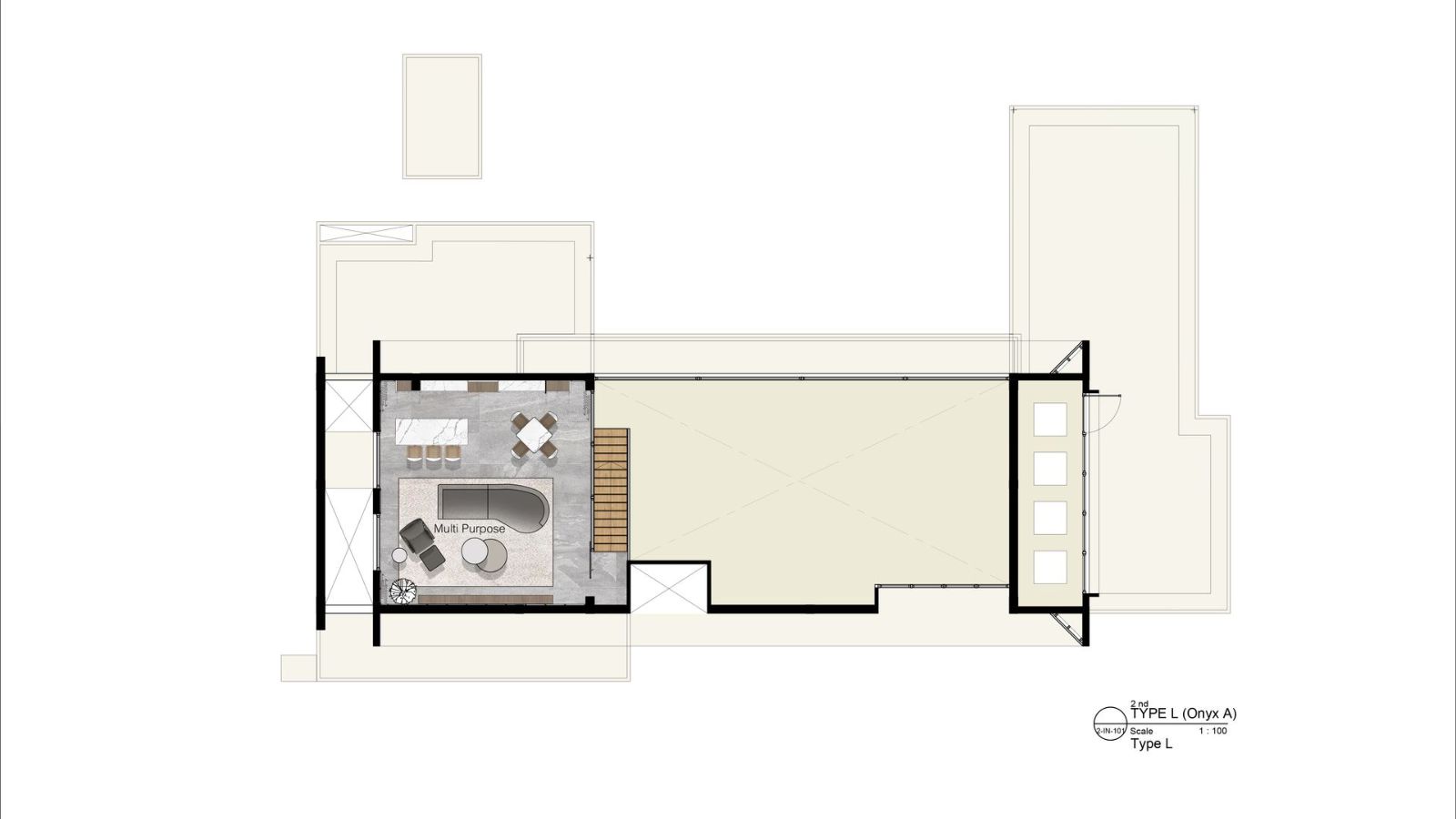 Interior view of 4 Bedroom Onyx Type A Luxurious Poetry Villas Walking Distance to Bangtao Beach