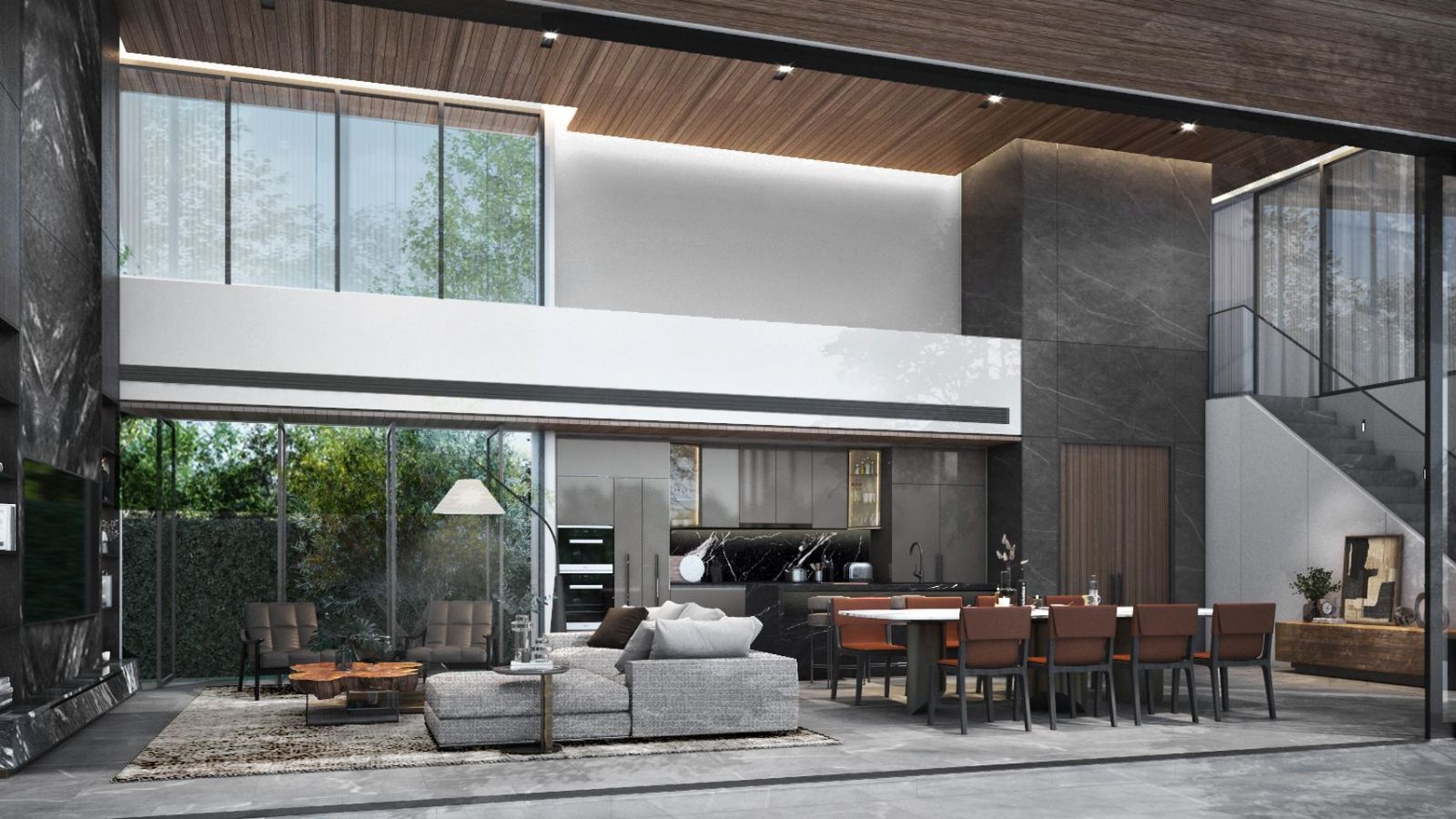 Interior view of 4 Bedroom Onyx Type B Stunning Poetry Villas Walking Distance to Bangtao Beach