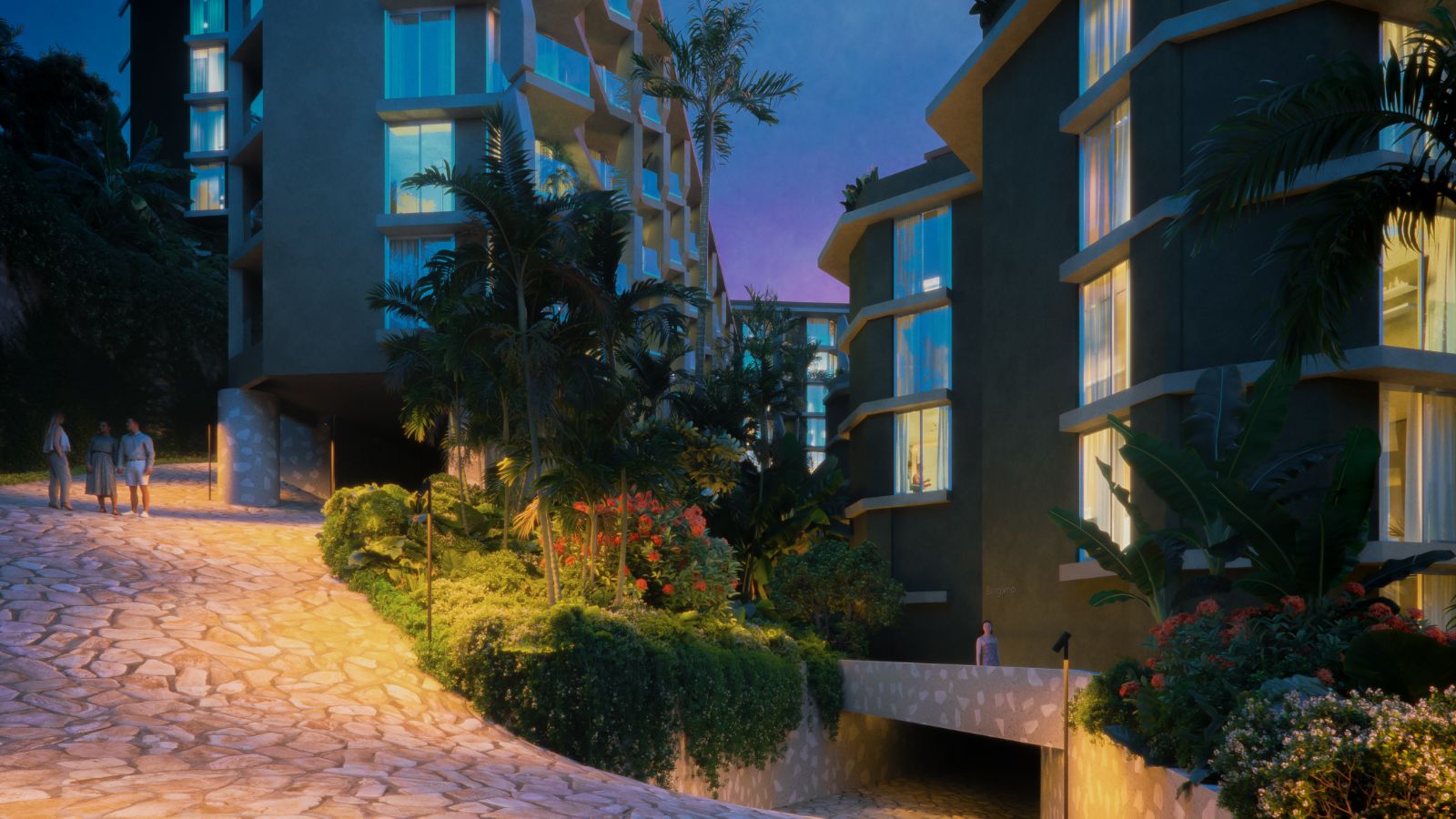 Interior view of Sea View 2 Bed Apartment at Phenomenon Condo, Kata Beach - 7% Guaranteed Rental Returns for 5 Years