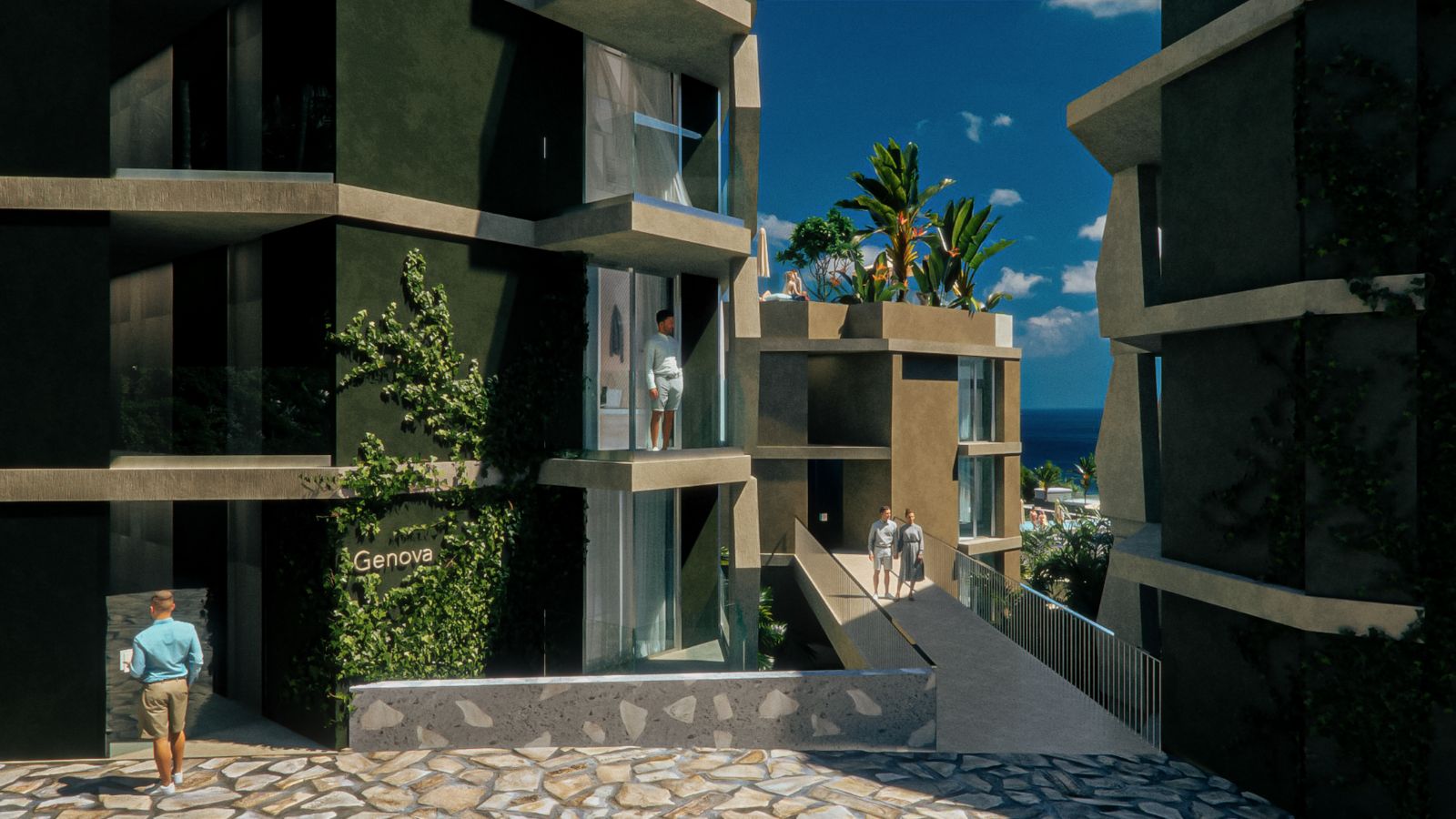 Interior view of Sea View 2 Bed Apartment at Phenomenon Condo, Kata Beach - 7% Guaranteed Rental Returns for 5 Years