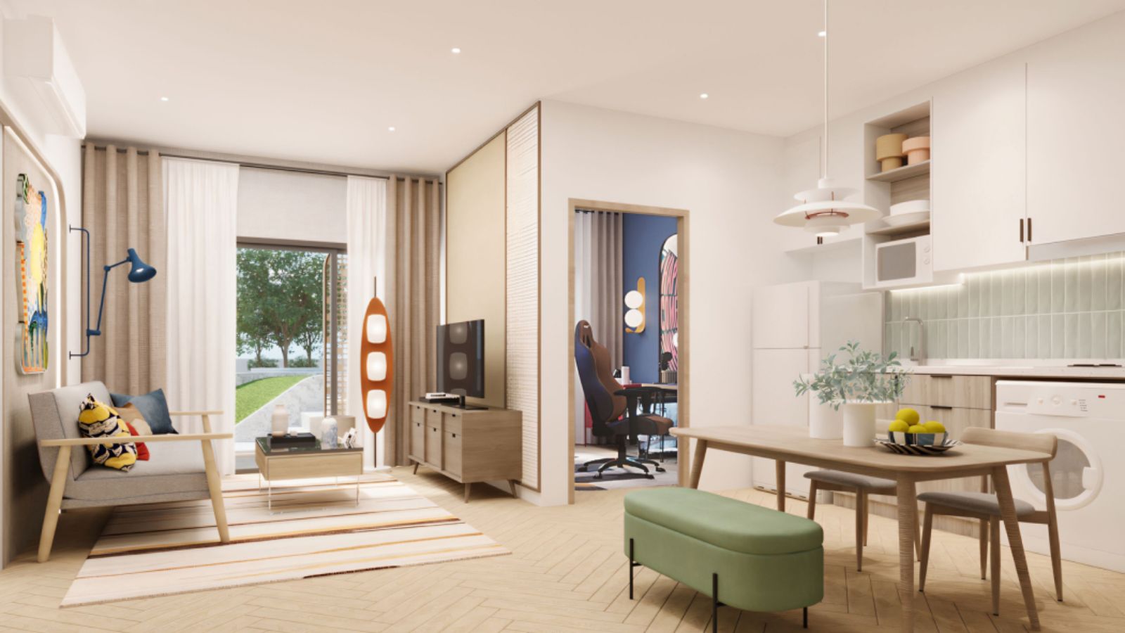 Large 1 Bedroom Apartment for Sale at The Title Cielo, Rawai