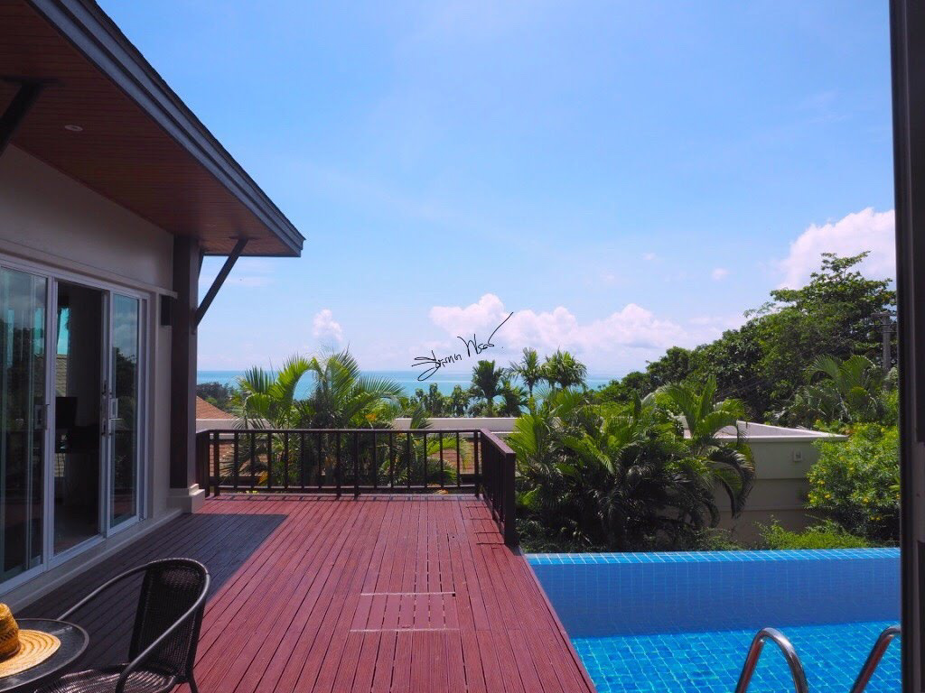 View from 4-Bedroom Sea View Villa with Private Pool on Cape Panwa, Phuket - 500m from Ao Yon Beach