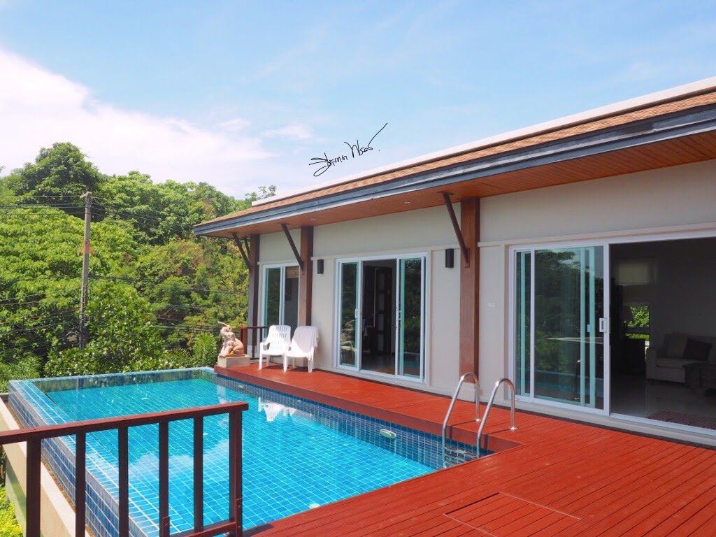 View from 4-Bedroom Sea View Villa with Private Pool on Cape Panwa, Phuket - 500m from Ao Yon Beach