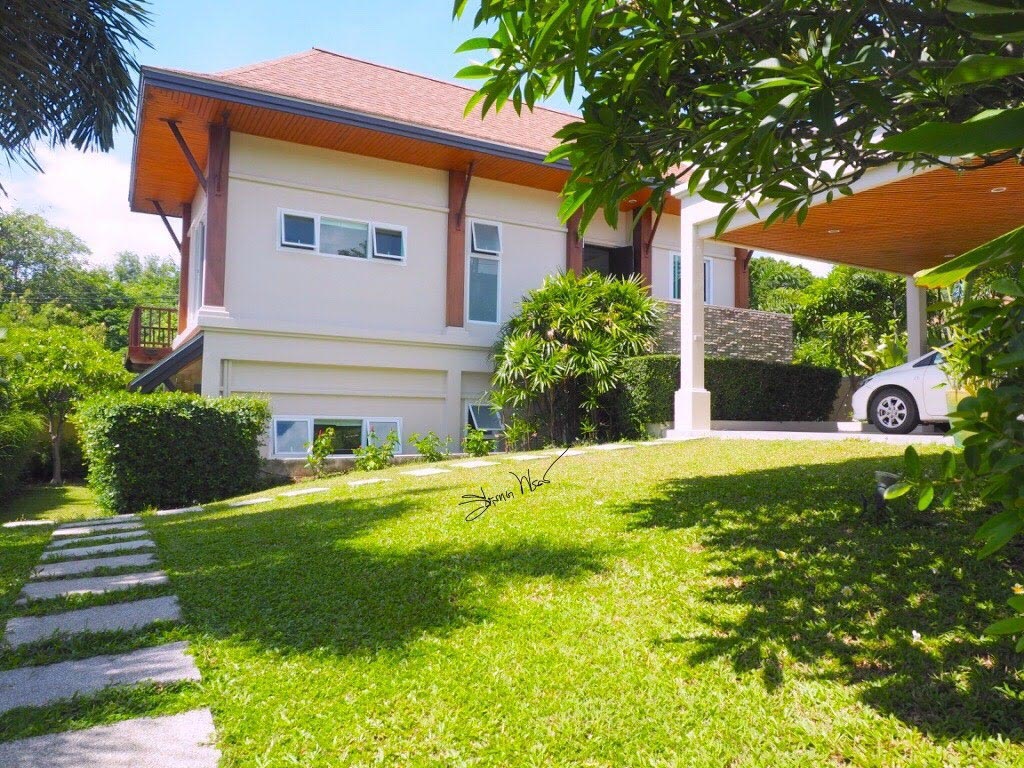 View from 4-Bedroom Sea View Villa with Private Pool on Cape Panwa, Phuket - 500m from Ao Yon Beach