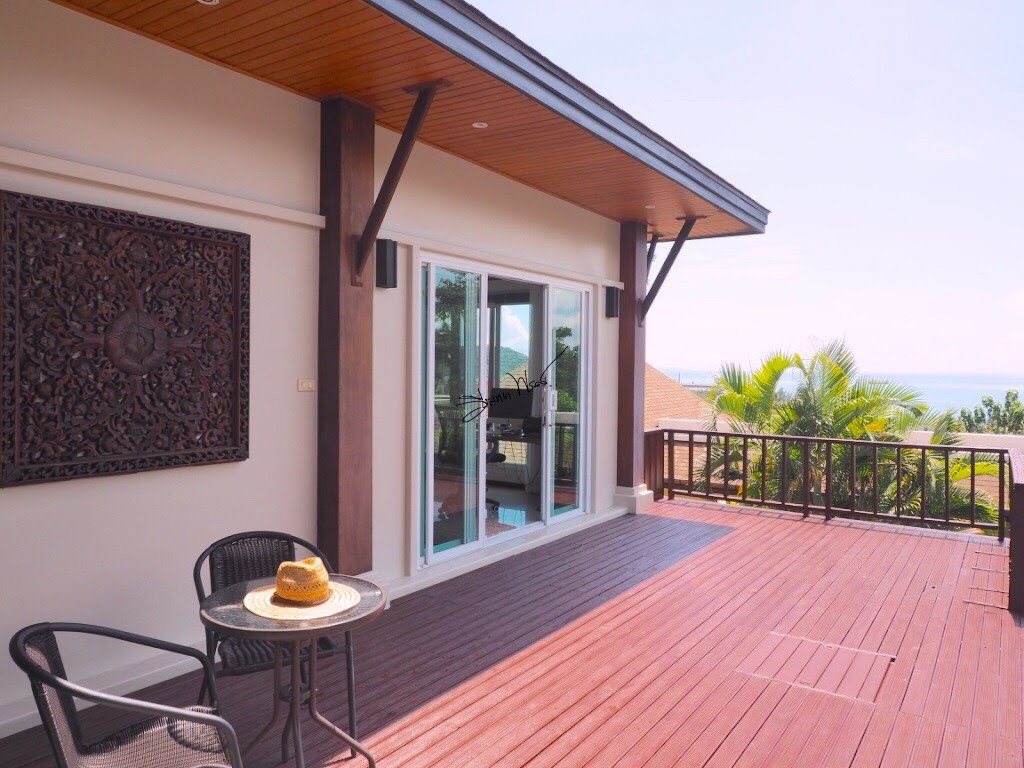 View from 4-Bedroom Sea View Villa with Private Pool on Cape Panwa, Phuket - 500m from Ao Yon Beach