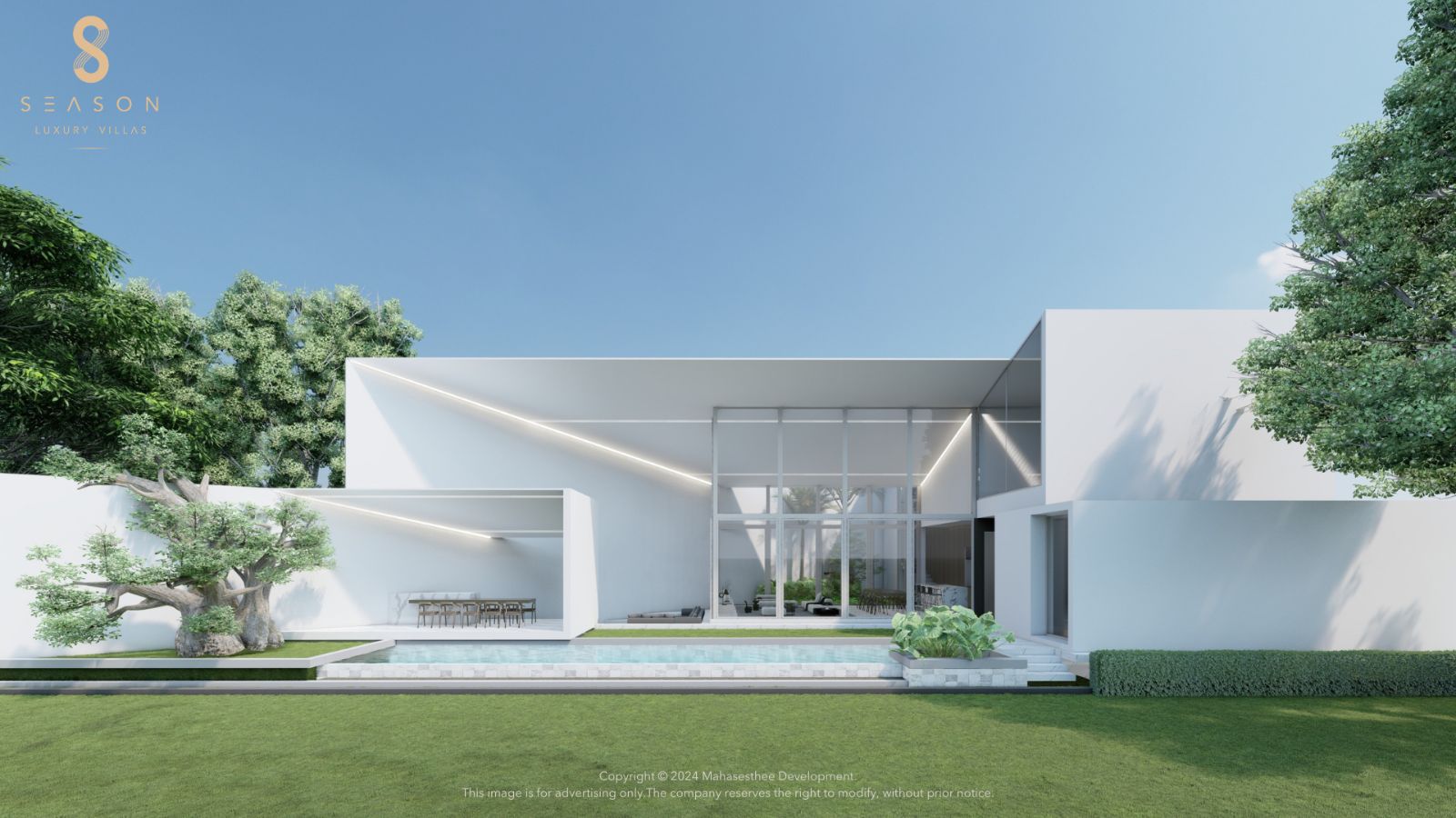 4 Bedroom Luxurious Stand Alone Pool Villa for Sale on Pasak 8