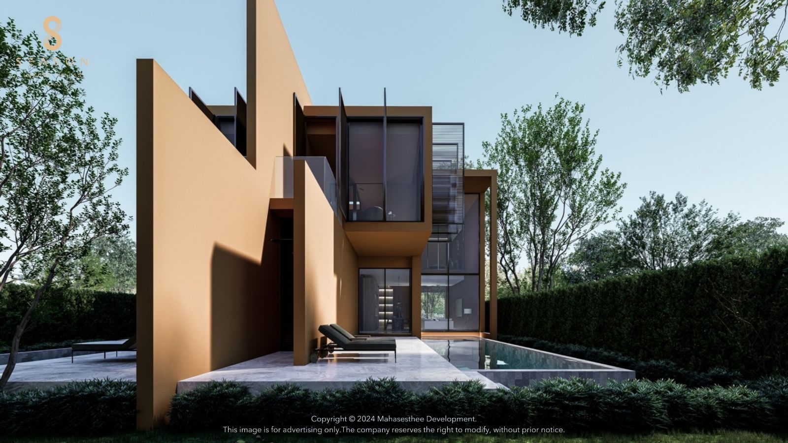 Interior view of 4 Bedroom Luxurious Pool Villa for Sale on Kok Tanode, Layan