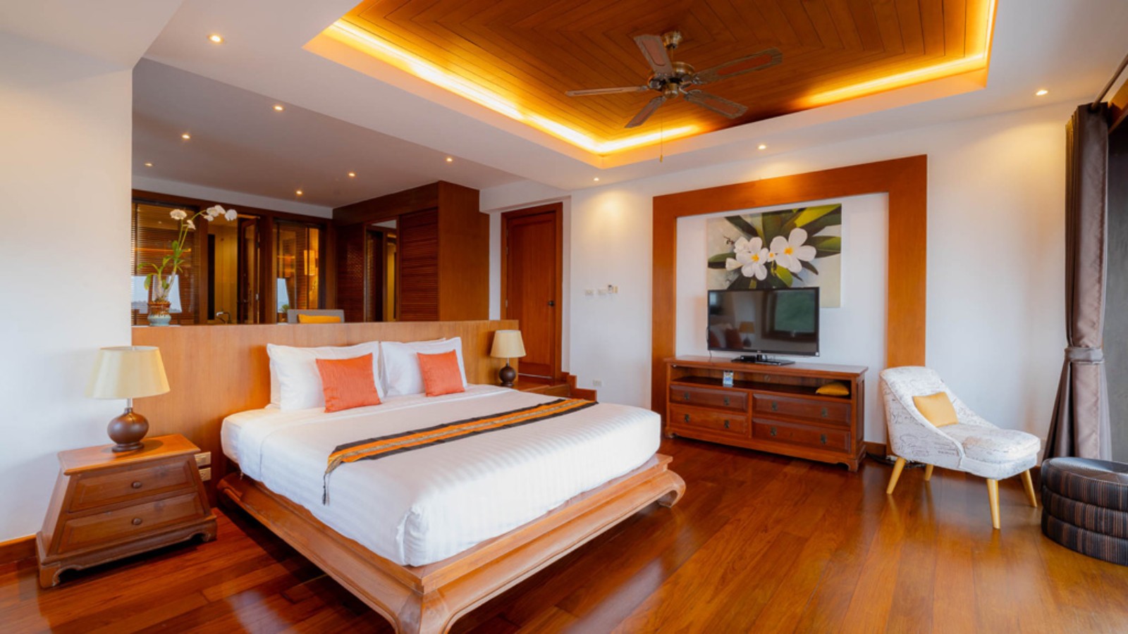 Interior view of 5 Bedroom Ocean View Super Villa Yang Som for Sale in Surin Beach