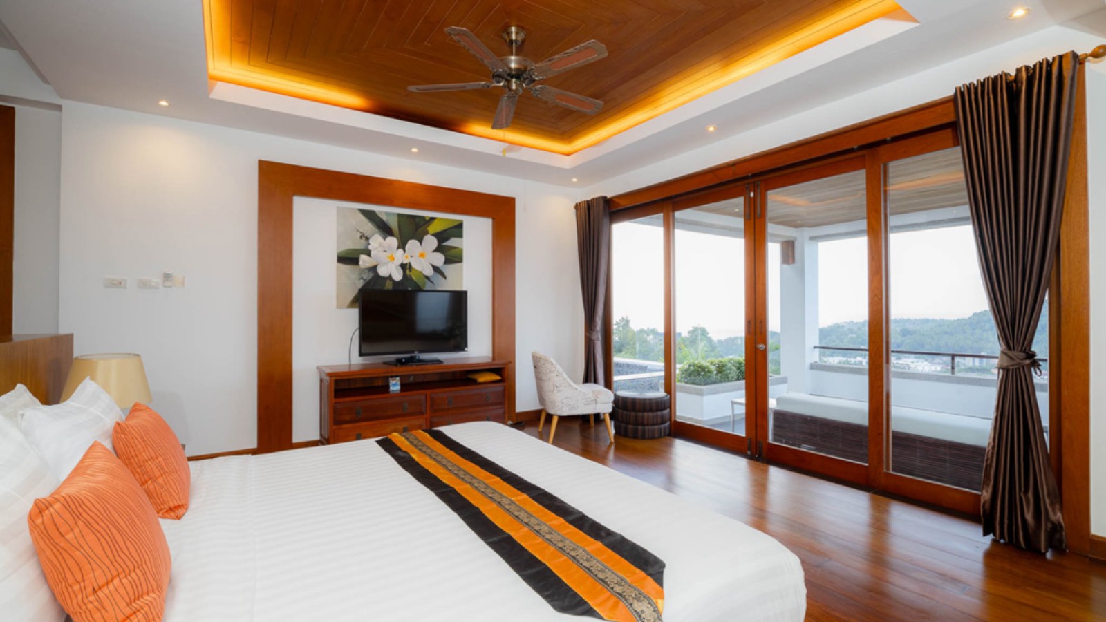 Interior view of 5 Bedroom Ocean View Super Villa Yang Som for Sale in Surin Beach