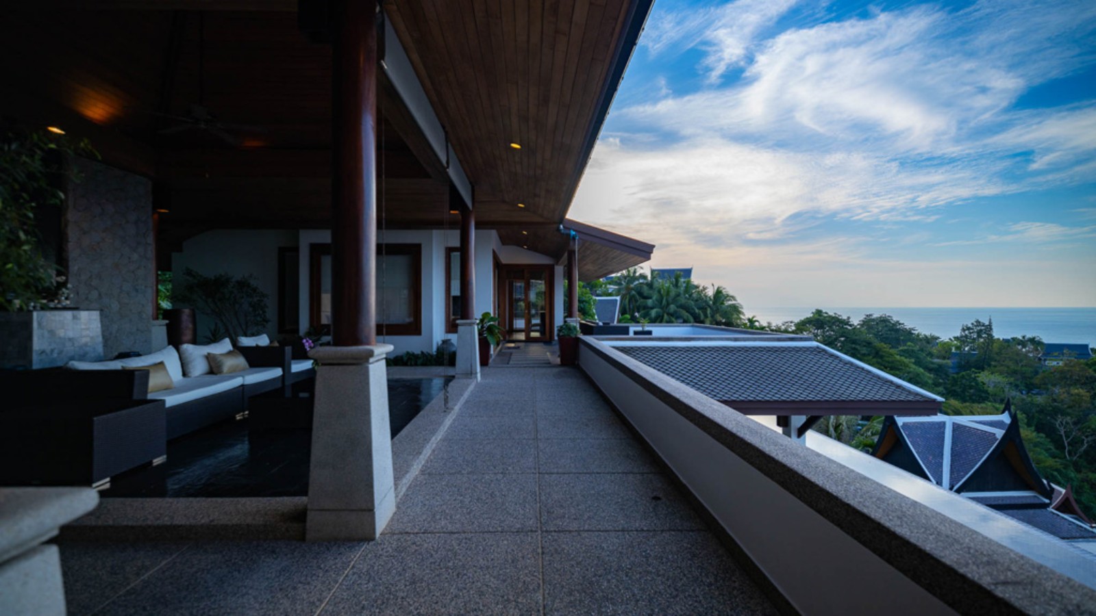 Interior view of 5 Bedroom Ocean View Super Villa Yang Som for Sale in Surin Beach