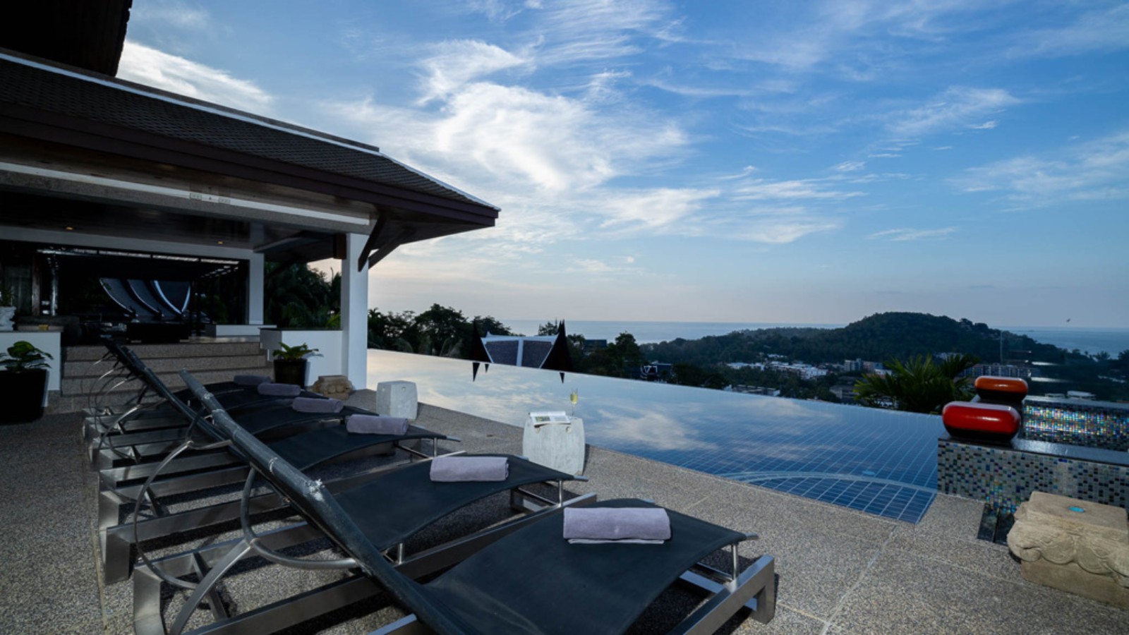 Interior view of 5 Bedroom Ocean View Super Villa Yang Som for Sale in Surin Beach