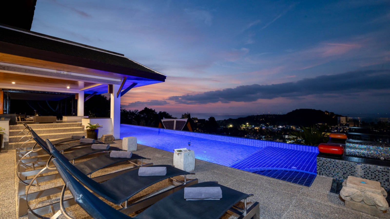 Interior view of 5 Bedroom Ocean View Super Villa Yang Som for Sale in Surin Beach