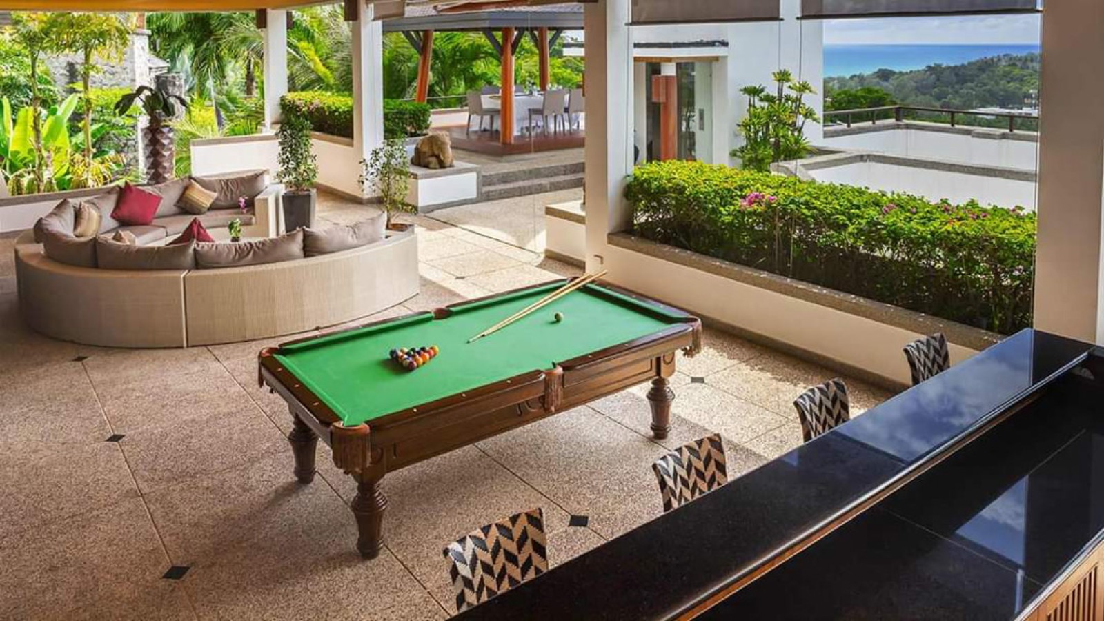 Interior view of 5 Bedroom Ocean View Super Villa Yang Som for Sale in Surin Beach