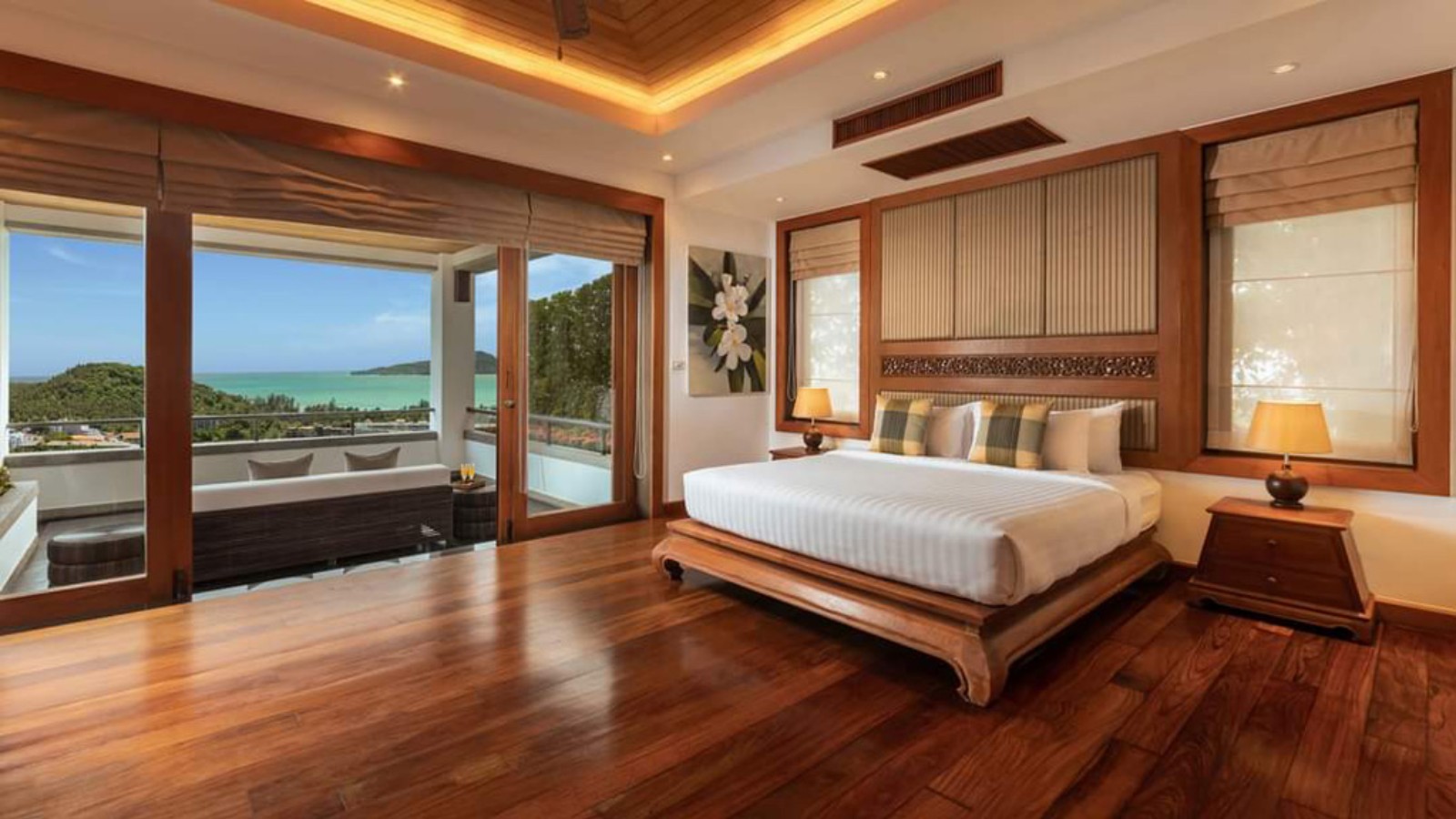 Interior view of 5 Bedroom Ocean View Super Villa Yang Som for Sale in Surin Beach
